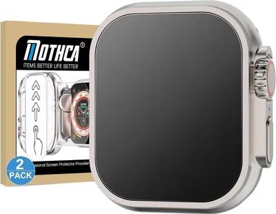 Image de Verre de protection Film mat Apple Watch Ultra 49mm (2 pièces) 9H