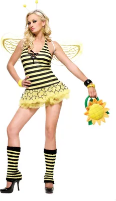 Produktbild von Bienenkostüm für Damen Größe: S-M