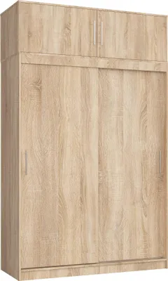 Produktbild von Akord Schiebetürenschrank Mono Mit Erweiterung Sonoma-Eiche 150X60X245 Cm