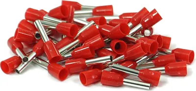 Produktbild von Aderendhülsen einzeln Querschnitt 1,5 mm² 8 mm Kabelhülsen 100 Stück isoliert