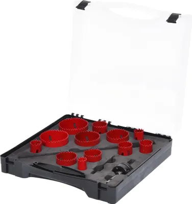 Produktbild von KS TOOLS Universal-Lochsägen-Satz, 15-tlg ( 129.5580 )
