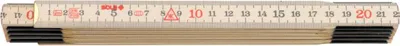 Produktbild von Sola Holz-Meterstab 2 m H 2/10 natur