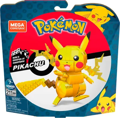 Obrázek produktu pro MEGA Pokémon GMD31, Sada na stavění, 7 rok/roky, Plast, 211 kusů, 303,5 g