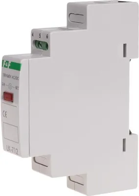 Zdjęcie produktu dla F&F | Kontrolka LK-712R - Czerwona - 130-260V - LED - Łatwa instalacja - Wysoka widoczność