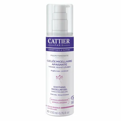 Productafbeelding van Cattier Verzachtende micellair gel gevoelige huid (200 ml)