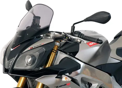 Immagine prodotto di Parabrezza moto MRA APRILIA TUONO V4R, RK/TY, 2011-2014, forma TM, oscurato