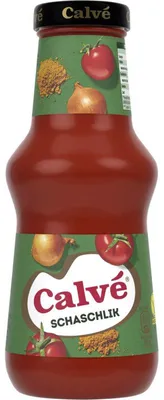 Produktbild von Calvé Schaschlik Sauce 250 ml – Würzige Marinade für Fleisch & Grillgerichte