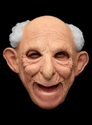 Produktbild von Großvater Kinnlose Maske - Fasching Opa Halloween