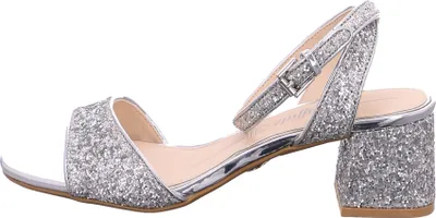 Produktbild von Buffalo Riemchensandaletten Rainelle Glitter silve Damen 31323935333730 Silber 39 EU