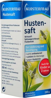 Zdjęcie produktu dla Syrop na kaszel Klosterfrau 240g