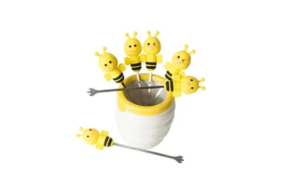 Image de Fourchettes à abeilles - jeu de 6