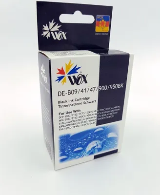 Image de Wox Noir BROTHER LC900BK Cartouche d'encre de rechange LC900BK
