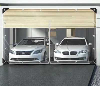 Zdjęcie produktu dla Dekzeil – Przezroczysty plandeka – 2 x 4 m – PVC z zamkiem błyskawicznym – do użytku zewnętrznego