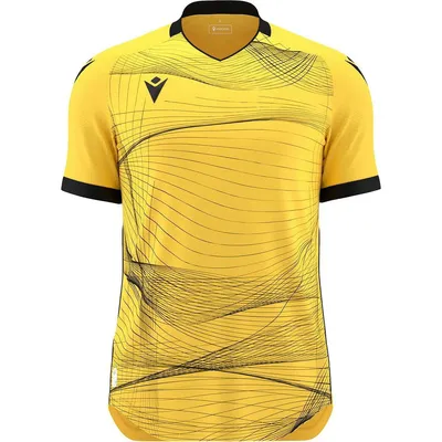 Immagine prodotto di Macron Wyvern Eco Maglia a maniche corte Uomo - Giallo / Nero | Taglia: L