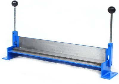 Image de Machine de pliage de tôles manuelle - 0 à 90 degrés - Épaisseur de la tôle : 1,2 mm - Longueur de pliage : 760 mm - Acier