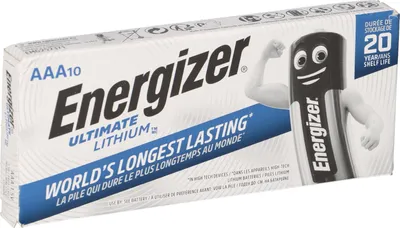 Produktbild von 10x Energizer Ultimate Batterie Lithium LR03 1.5V AAA