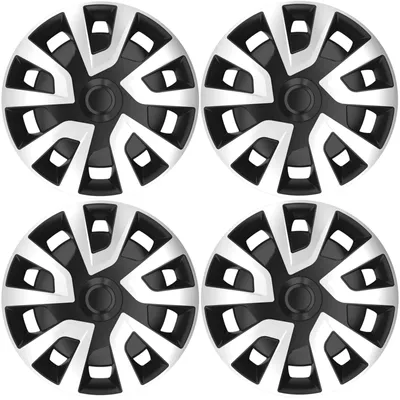 Imagen del producto de Juego de 4 tapacubos curvados para vehículos de 16 pulgadas