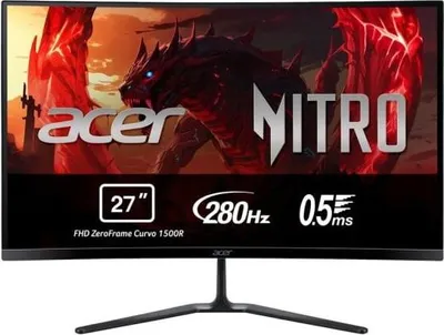 Produktbild von Acer Nitro ED0 ED270 Z, 68,6 cm (27"), 1920 x 1080 Pixel, Full HD, LED, 1 ms, Schwarz