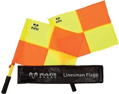 Produktbild von Linienrichter-Flaggen - Gelb / Orange