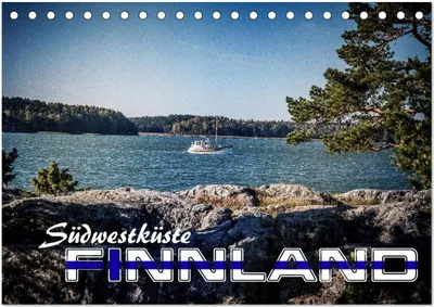 Produktbild von Südwestküste Finnland (Tischkalender 2025 DIN A5 quer), CALVENDO Monatskalender