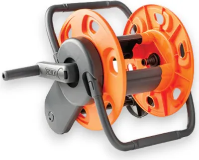 Immagine prodotto di Avvolgitubo portatile da giardino in metallo e plastica per tubi di 20 mt da 1/2"