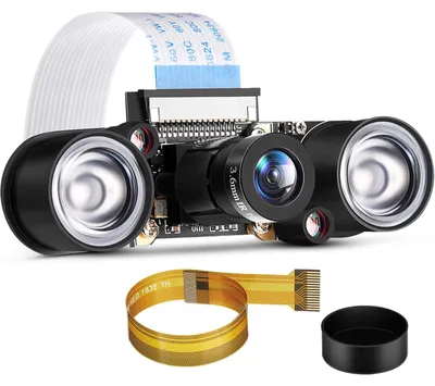 Obrázek produktu pro Kompatibilní kamera s 5MP senzorem OV5647, podporou HD videa a nočním viděním