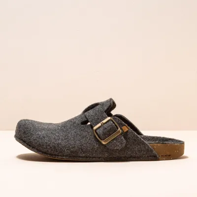 Image de El Naturalista Sabots pour Homme/Femme NA70 WOOL BLACK/HOME Couleur Noir