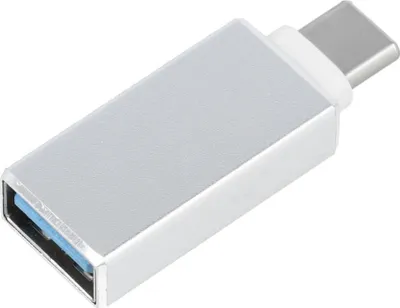 Image de Adaptateur OTG USB A - Type C 3.0 blanc
