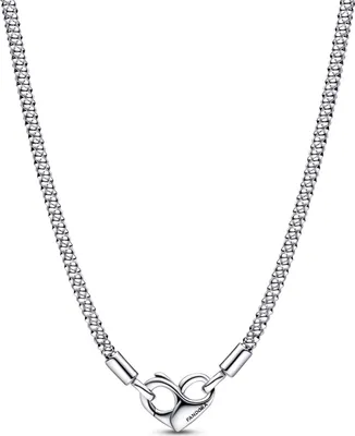 Produktbild von Pandora Moments Gliederhalskette mit Nieten 392451C00-45 Damenhalskette