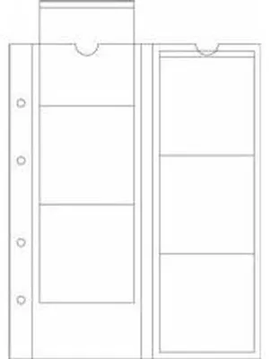 Produktbild von Münzhüllen OPTIMA, für 6 Münzen bis 65 mm Ø, glasklar, 5er Pack