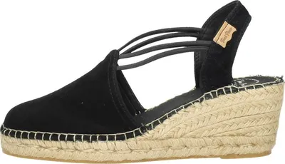 Image de Toni Pons Tremp Sandalen Touwzool - Zwart - Maat 38