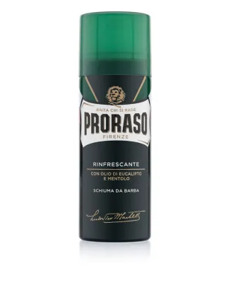 Produktbild von Odświeżająca i tonizująca pianka do golenia Proraso Green Eucalyptus 50 ml