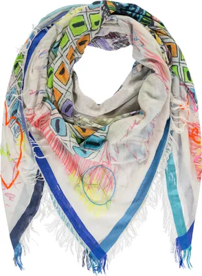 Produktbild von Passigatti Tuch mit Perlenstickereien, Gr. ONESIZE