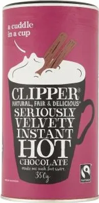 Produktbild von Clipper -  Fairtrade Instant Hot Chocolate, 350g