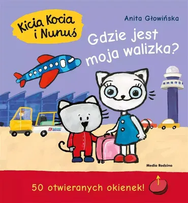 Zdjęcie produktu dla Kicia Kocia i Nunuś. Gdzie jest moja walizka?