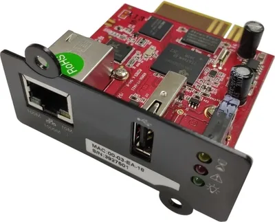 Produktbild von APC - Fernverwaltungsadapter - für Easy UPS 3S E3SUPS10KHB, E3SUPS10KHB1, E3SUPS30KHB, E3SUPS40KHB2