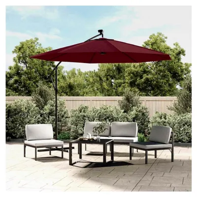 Produktbild von Ersatzbezug für Ampelschirm Bordeauxrot 300 cm für Garten und Terrasse