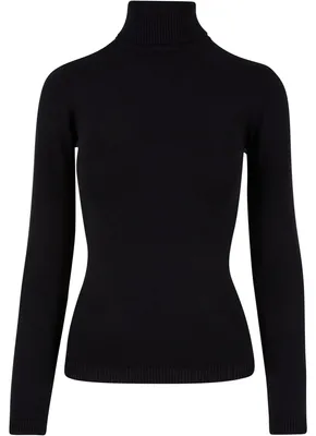 Obrázek produktu pro Urban Classics – Dámská mikina s vysokým límcem TN988 (velikost 4XL) (černá)