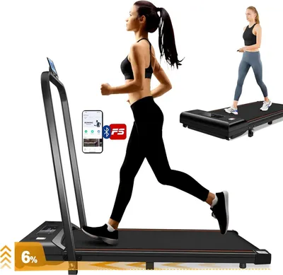 Produktbild von Laufband - Elektrisches Laufband - Gehband - Klappbar - Mit Neigung - Platzsparend - 3,0 PS