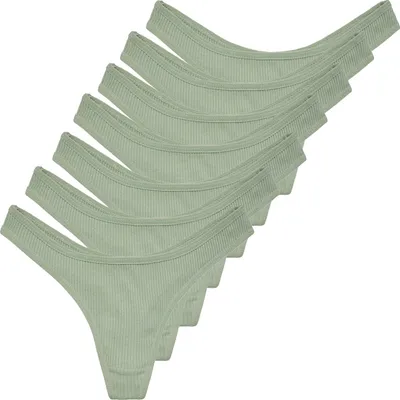 Produktbild von Tazzio Damen Slip 7er-Pack F902 (Khaki, XL)