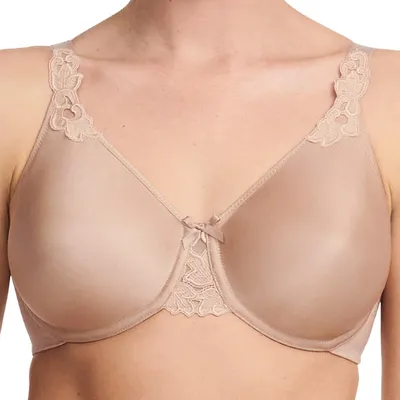 Produktbild von Chantelle Hedona Bügel-BH Bügel-BH von Chantelle aus der Serie Hedona mit Minimizer-Effekt bei großen Cups, Festes Simplex-Gewebe, seitliche Stützstäbchen und etwas breitere Träger sorgen für idealen Halt, Breite Seiten und ein rund geschnittener Miederrücken zaubern eine glatte Silhouette