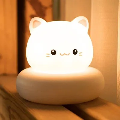 Produktbild von Elektrisches Nachtlampchen für Babys/Kätzchen, ideal für die Dekoration eines Kindergartens, Kinderkrippen oder als Geschenk für ein neugeborenes Mädchen.