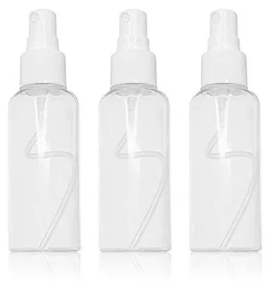 Zdjęcie produktu dla Butelki atomizer do perfum kosmetyków przezroczyste plastik zestaw 3