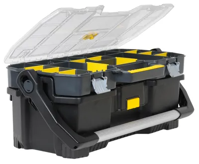 Obrázek produktu pro Stanley 1-97-514 krabice na malé díly/nářadí černá, průhledná