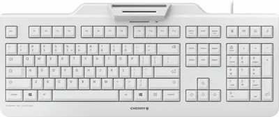 Immagine prodotto di Cherry JK-A0100US-0 CHERRY TAS KC 1000 SC Corded US-Layout weiß/grau Smartcard
