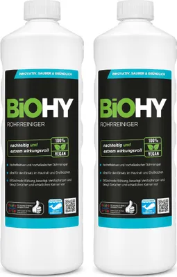 Produktbild von BiOHY Rohrreiniger nachhaltig, Inhalt:2er Pack