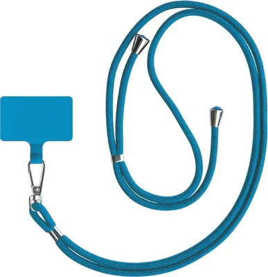 Produktbild von Handykette universal - verstellbare abnehmbare Handy Kette für Smartphone - Blau