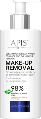 Obrázok produktu pre Apis | Mizelénové čistiace fluidum - 300 ml - pre citlivú pleť - jemné odstránenie makeupu