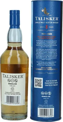 Produktbild von Talisker 8 Jahre - 200ml - Special Release 2024 - Tidal Churn Flasche - Single Malt Scotch Whisky