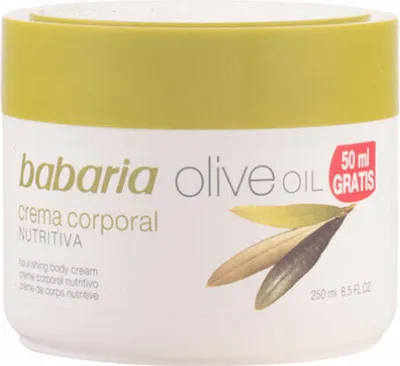 Obrázok produktu pre Babaria Hydratačný telový krém s olivovým olejom 250ml